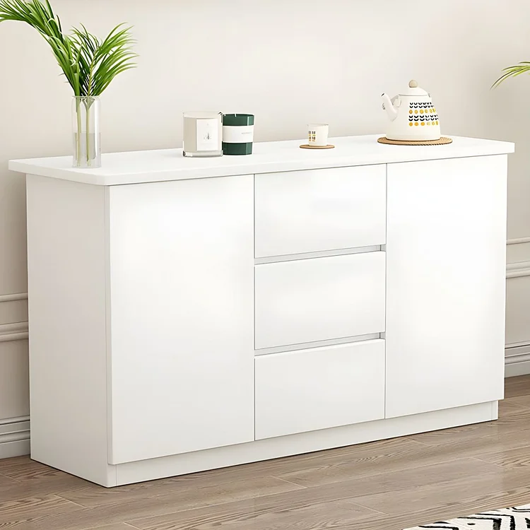 Stylish Wood TV Stand with Drawers