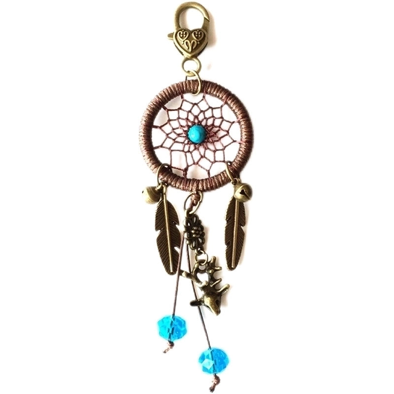 Ethnic Style Dreamcatcher Alloy Unisex Bag Pendant Keychain