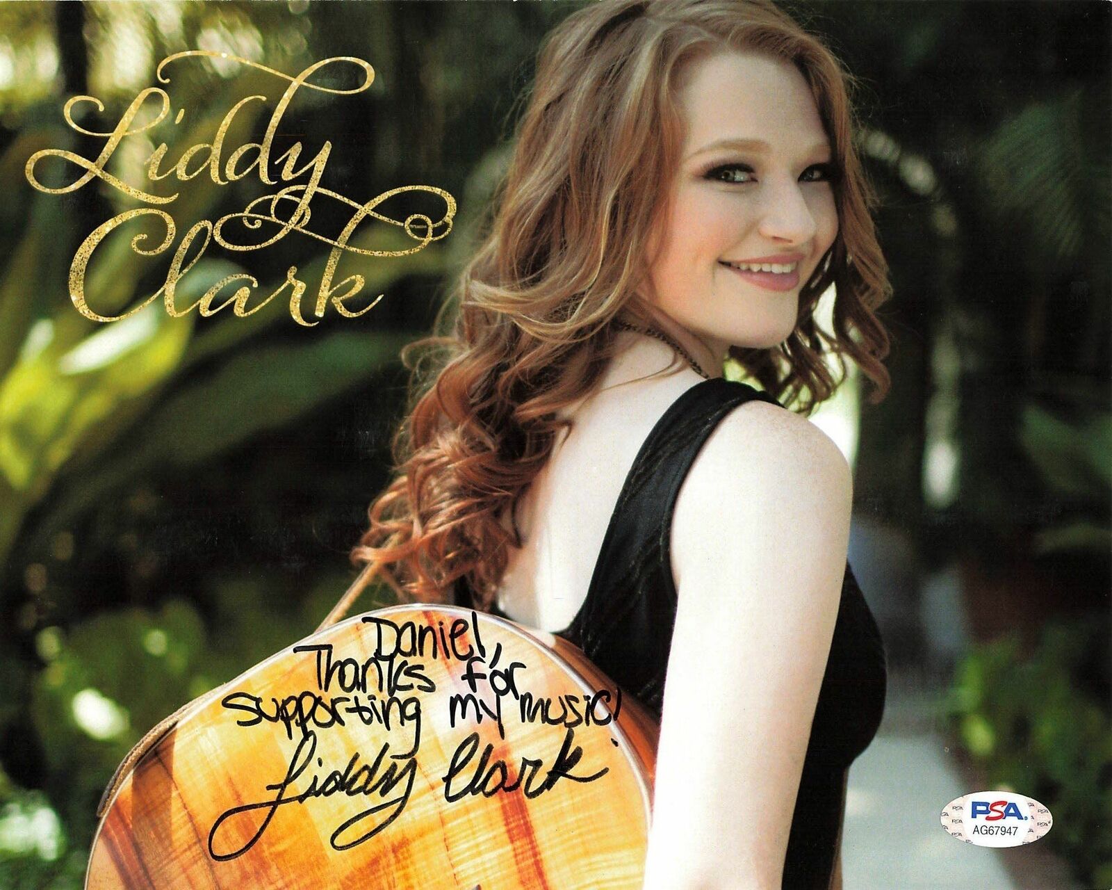 Liddy Clark signed 8x10 Photo Poster painting PSA/DNA Autographed Musician