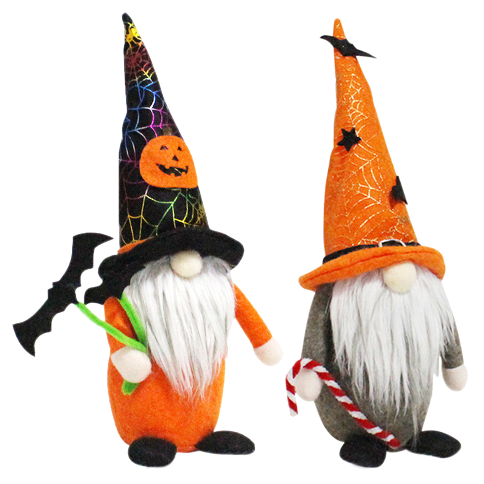 

Halloween Gnomes Decoration - Standing Faceless Elf Dwarf Dolls Ornaments, Black, 501 Original