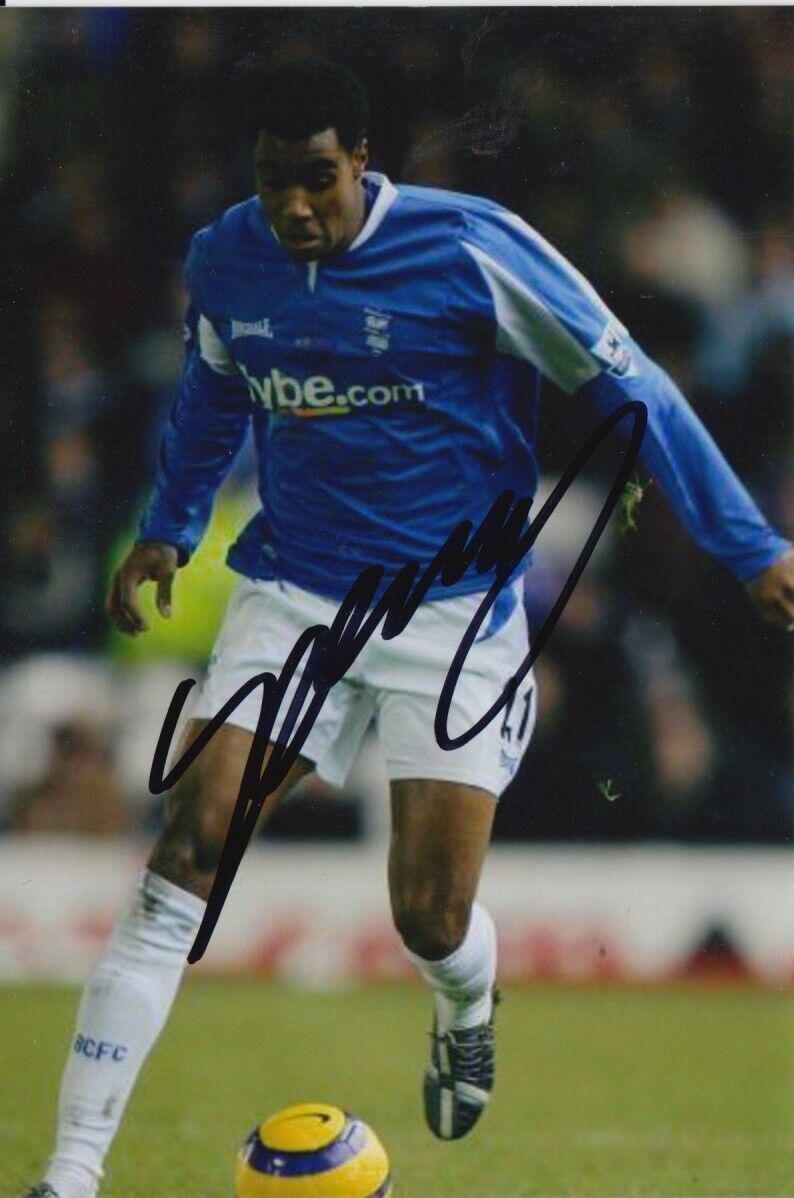 JULIAN GRAY HAND SIGNED BIRMINGHAM CITY 6X4 Photo Poster painting.