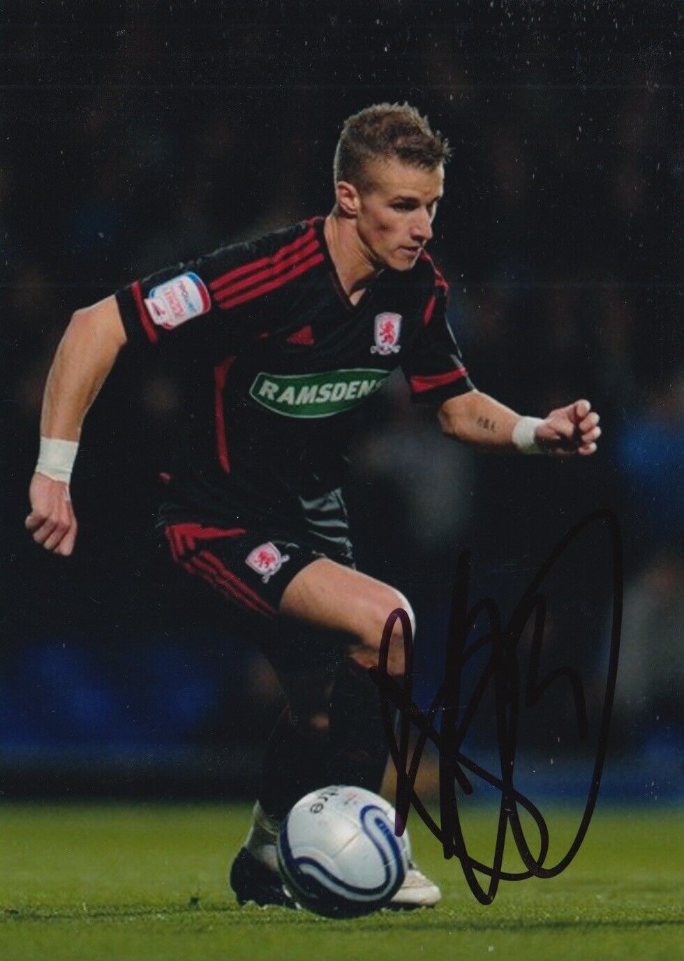 Joe Bennett Hand Signed 7x5 Photo Poster painting Football Autograph Middlesbrough 5