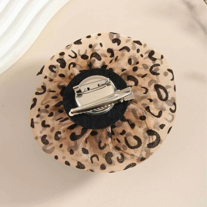 Elegant Lady Pin Flower Leopard Women’s Brooches