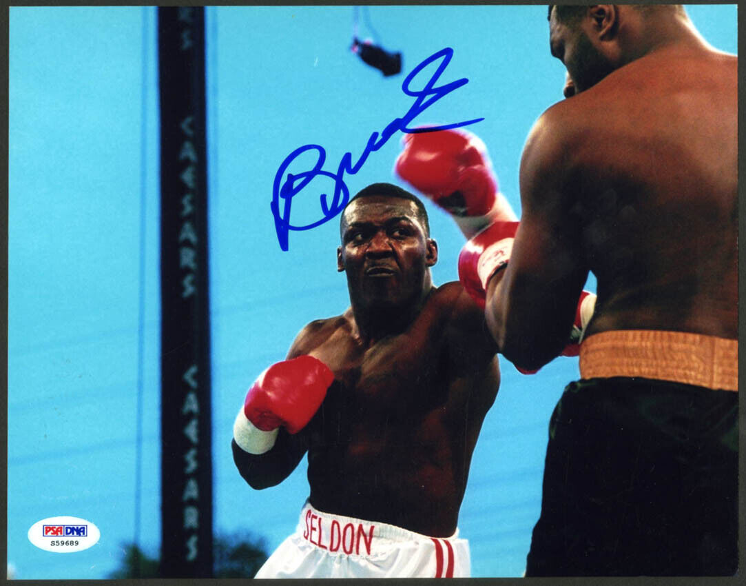 Bruce Seldon SIGNED 8x10 Photo Poster painting Heavyweight World Champion PSA/DNA AUTOGRAPHED