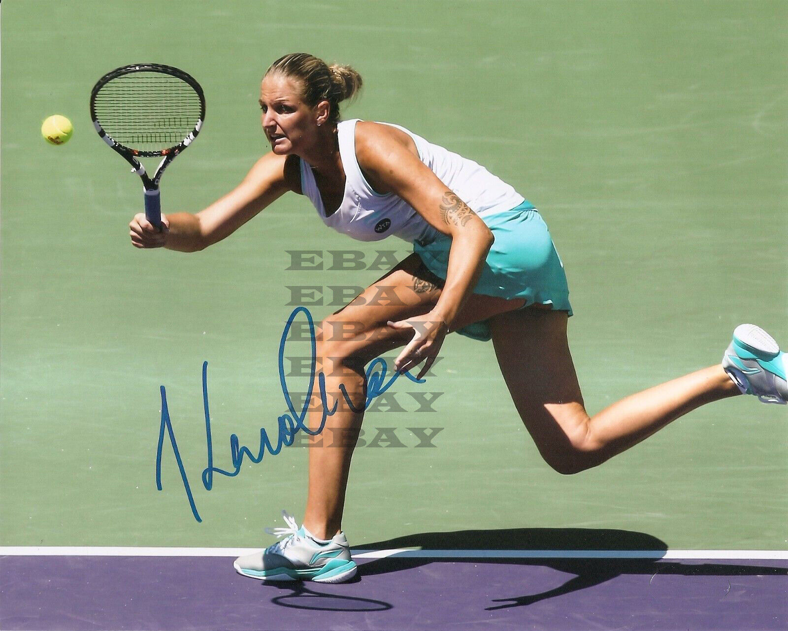 Karolina Pliskova Tennis Signed Autographed 8x10 Photo Poster painting Reprint