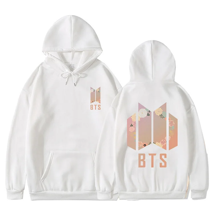 BTS Creative LOGO Candy Color Hoodie