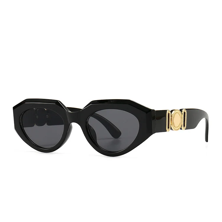 Vintage Steampunk Luxury Brand Design Small Frame Sunglasses Men Women Square Sun Glasses Ins Popular Uv400 Shades