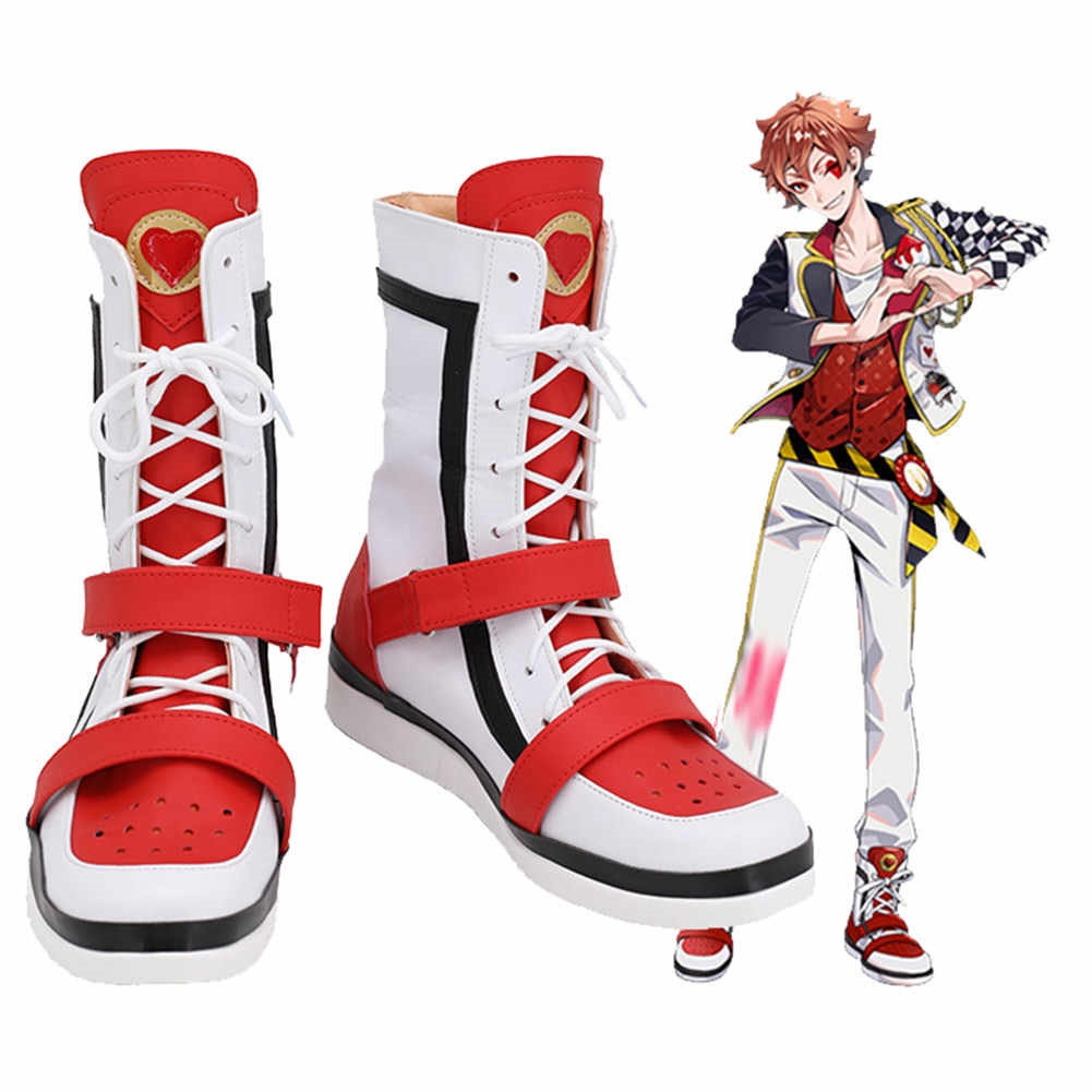 twisted wonderland ace carnival party Cosplay Shoes Halloween Boots