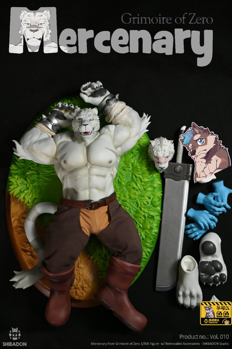 PRE-ORDER Shibadon Studio - Grimoire of Zero Mercenary Statue(GK) (Adult 18+)-