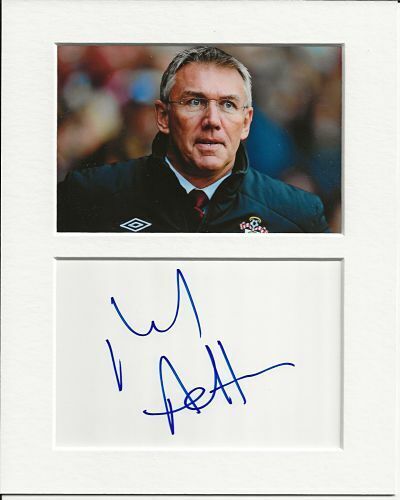 Nigel Adkins southampton genuine authentic autograph signature and Photo Poster painting AFTAL