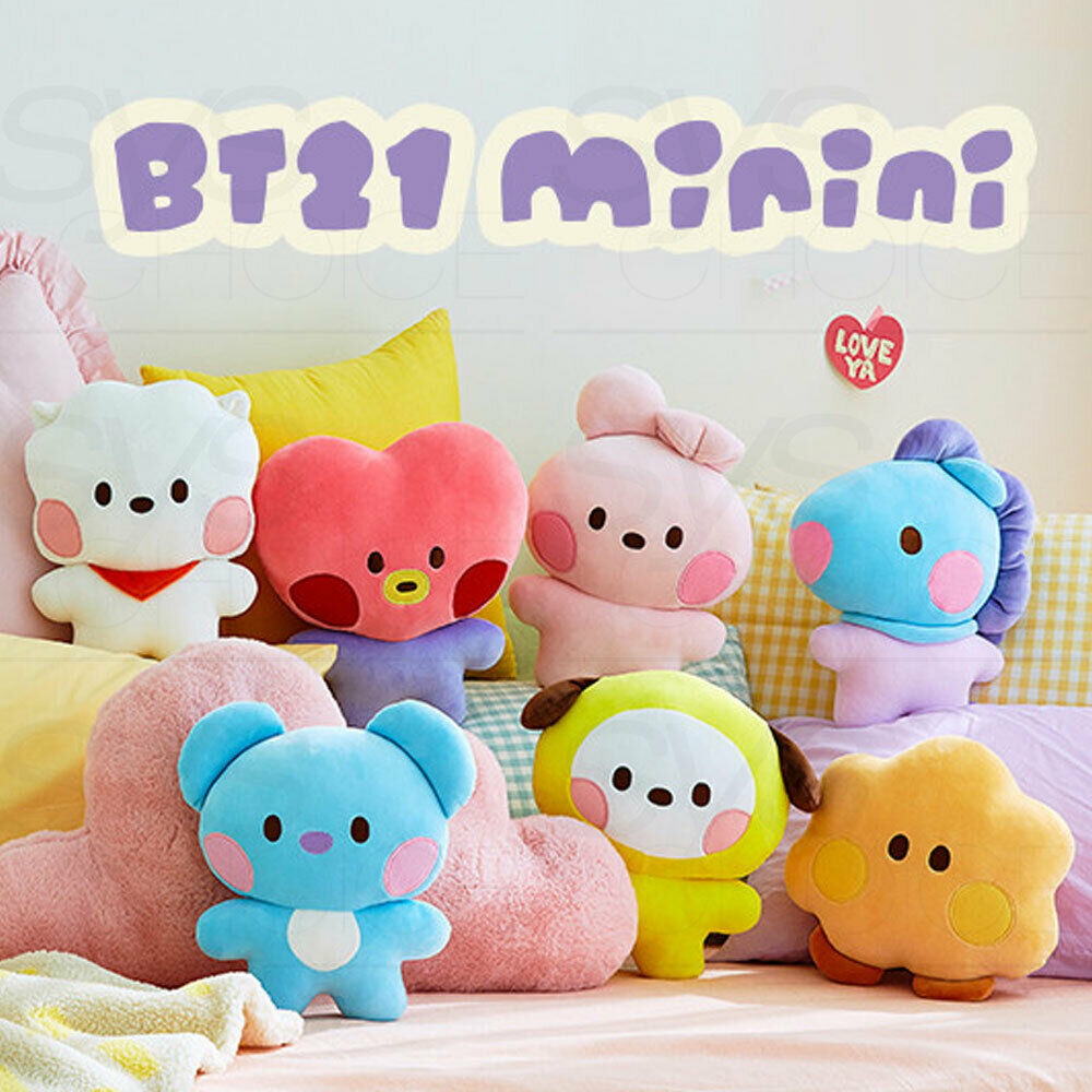 BT21 Minini Baby Flat Cushion Doll