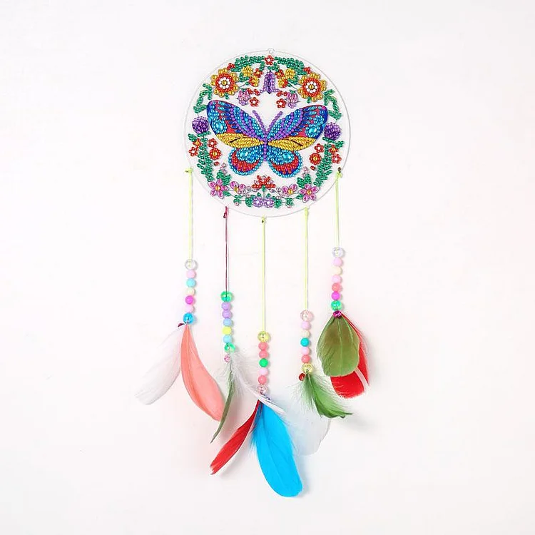 Dream Catcher Decoration Crafts Handmade Gifts-Bedroom Home Decorations | Butterfly