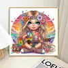 (Box Packaging)Diamond Painting-DIY Crystal Rhinestone Peace Girl