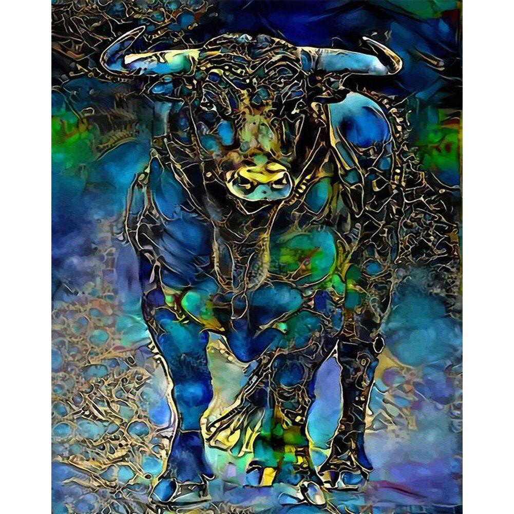 DIY Painting By Numbers Cattle (40X50cm)