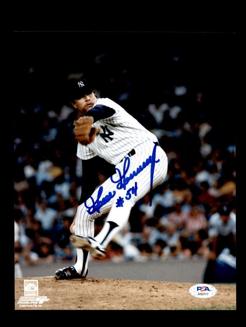 Goose Gossage PSA DNA Coa Signed 8x10 Photo Poster painting Autograph