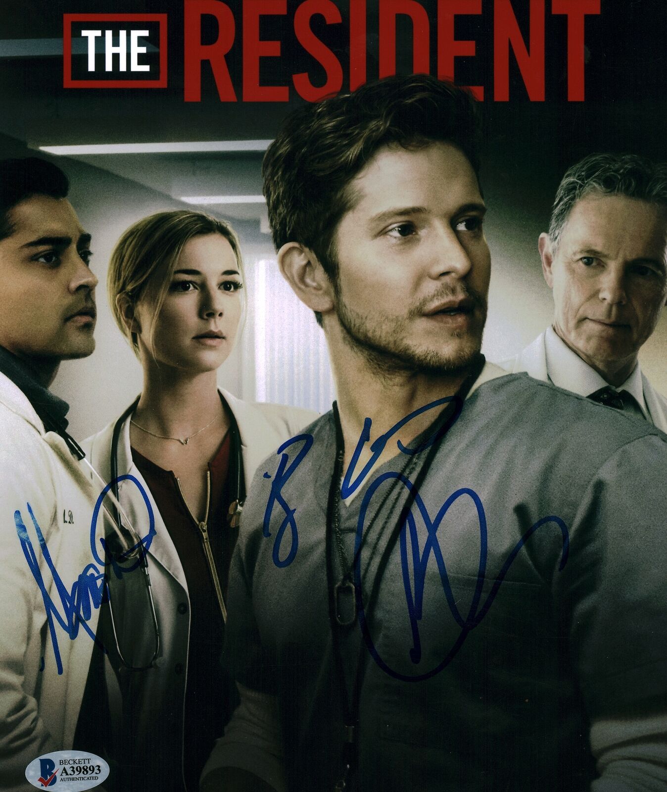 The Resident (3) Czurchy, Dayal & Greenwood Signed 8x10 Photo Poster painting BAS #A39893