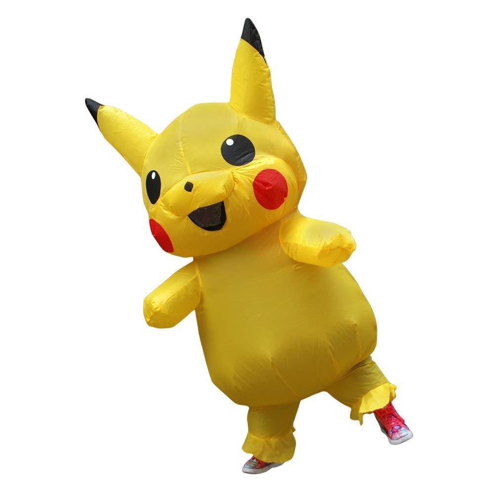 Halloween Pikachu Inflatable Costume for Kids and Adults