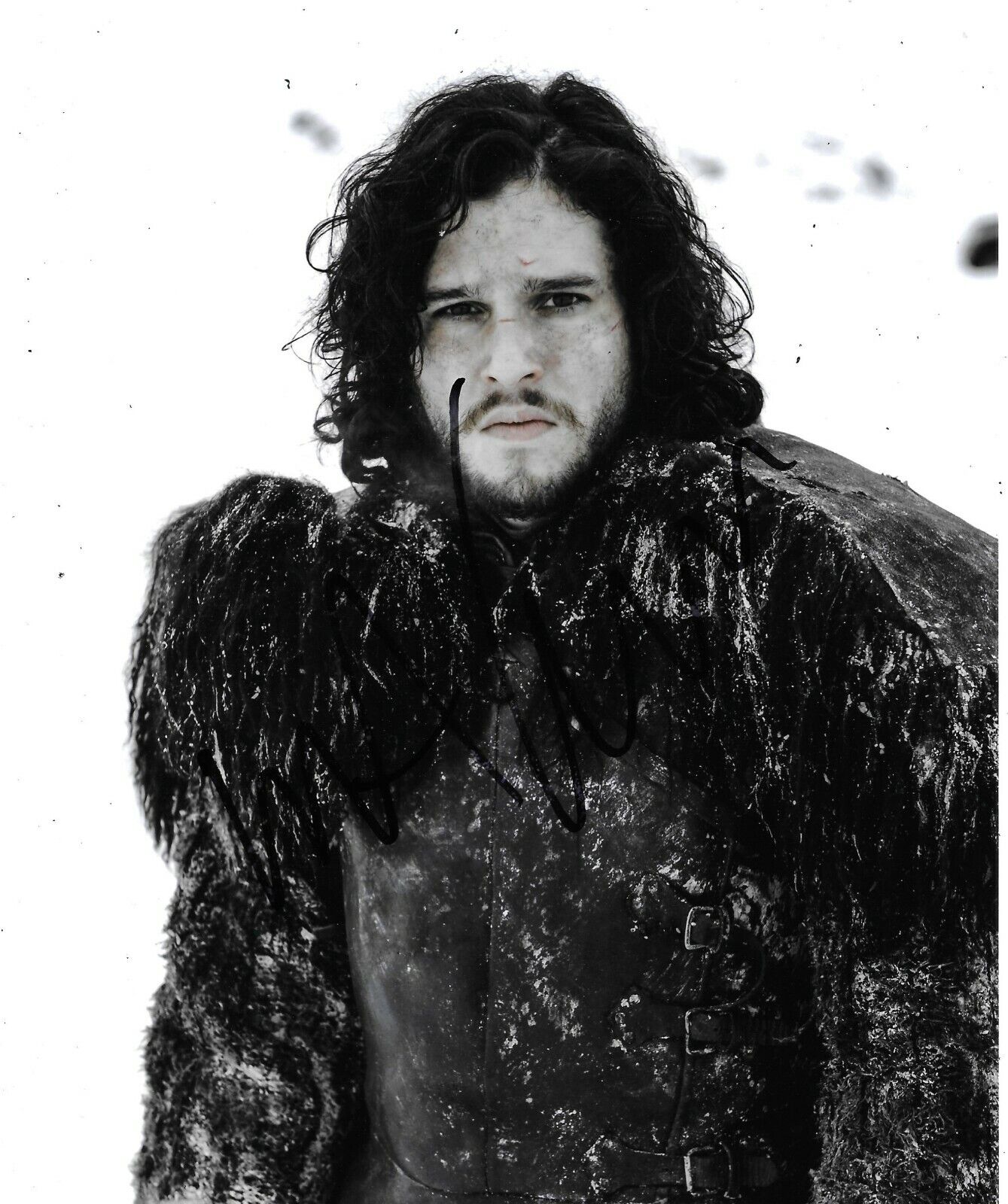 Kit Harington Signed Game Of Thrones 10x8 Photo Poster painting AFTAL