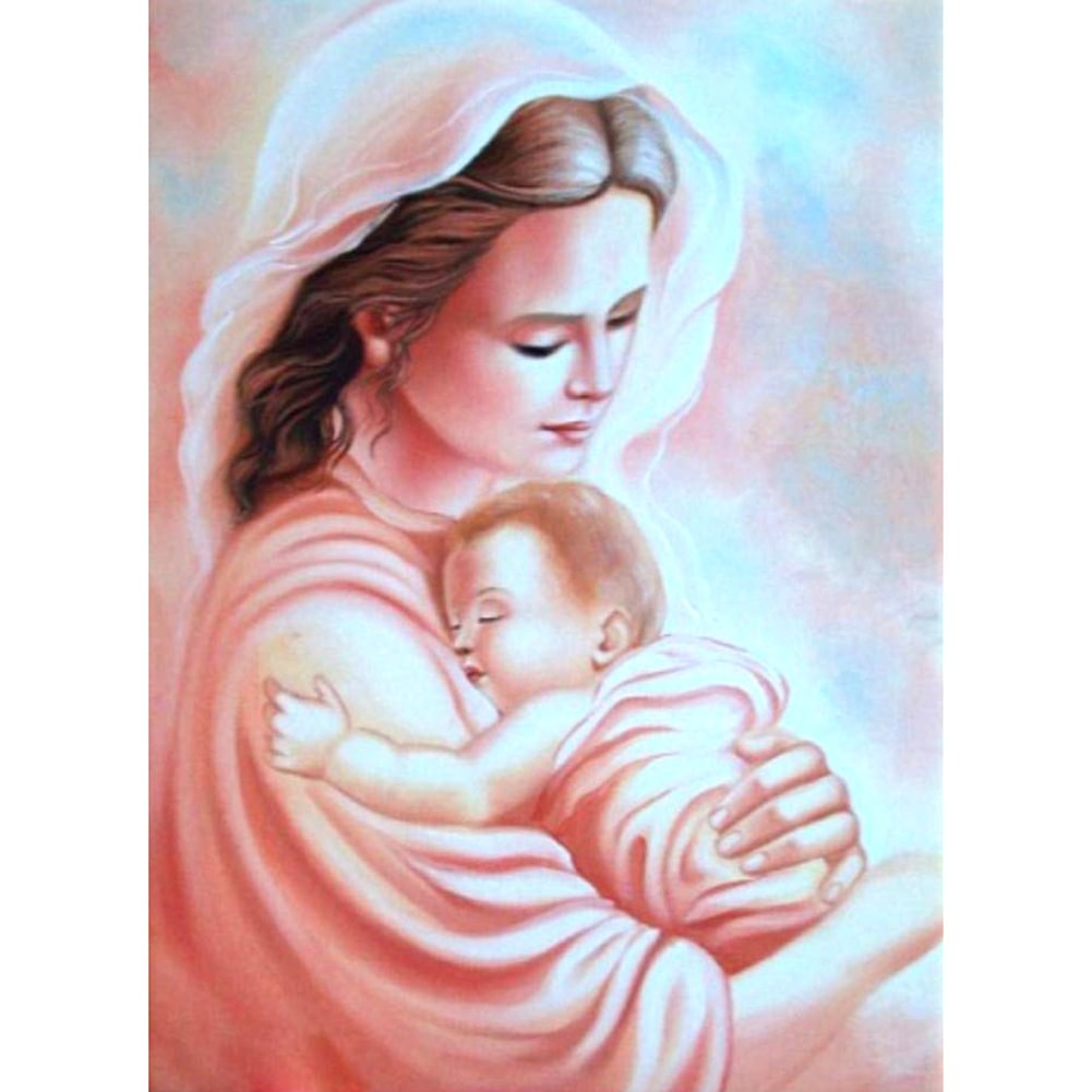 Mothers Day - Full Round - Diamond Painting(30*40cm)