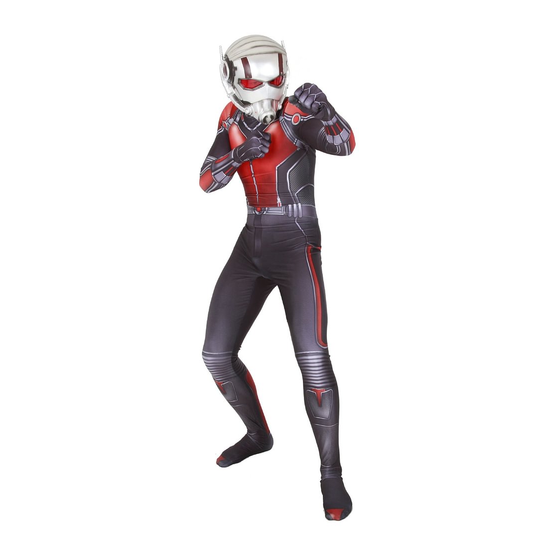 Mens Ant Man Bodysuit Superhero Costume For Adult-elleschic