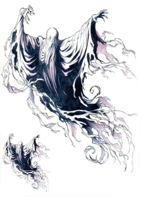 Waterproof Temporary Tattoos Sticker Scorpion Fly birds dark clouds fake tattos flash tatoo tatouage for women men