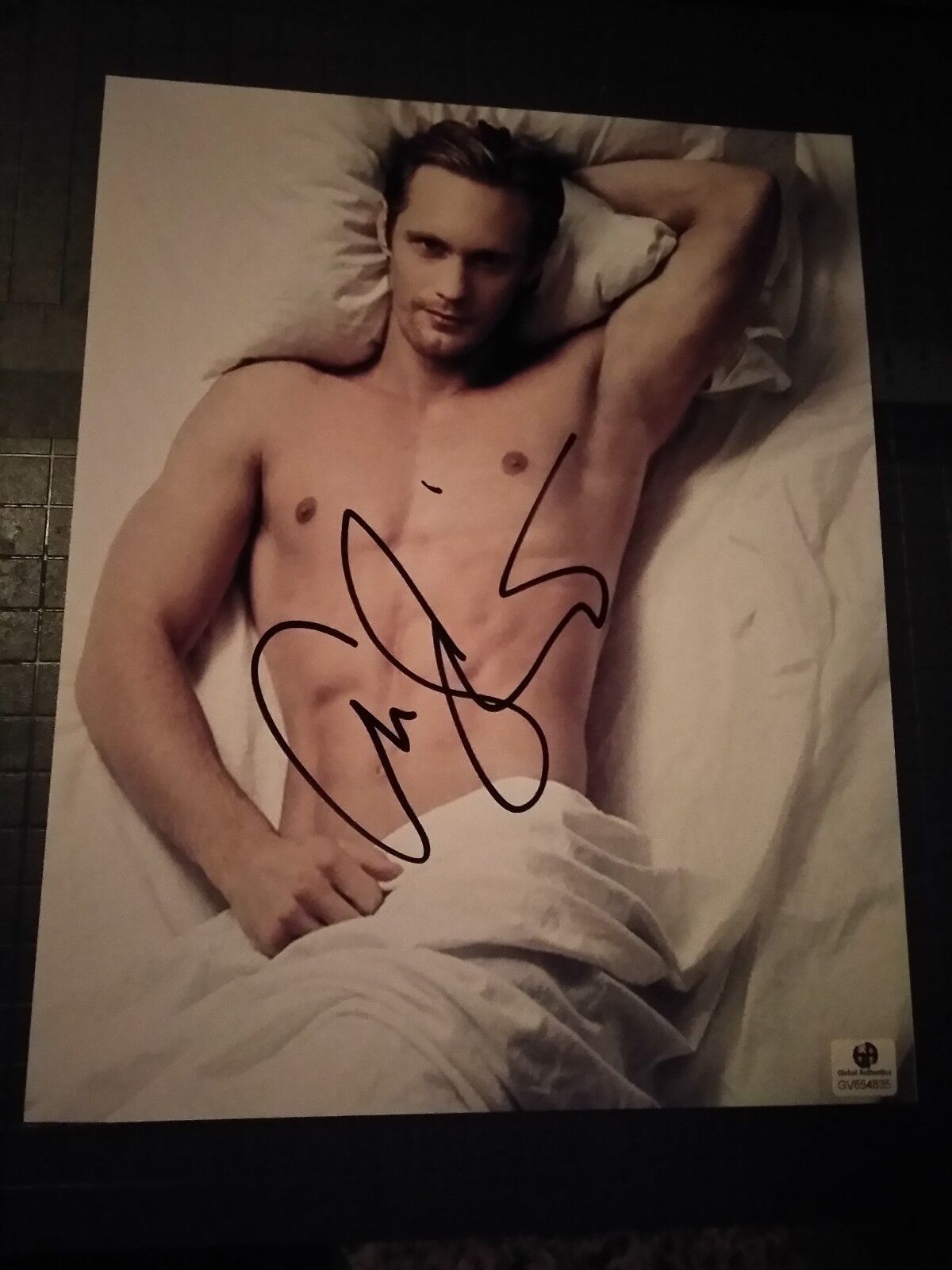 Alexander Skarsgard signed 8x10 COA GAI