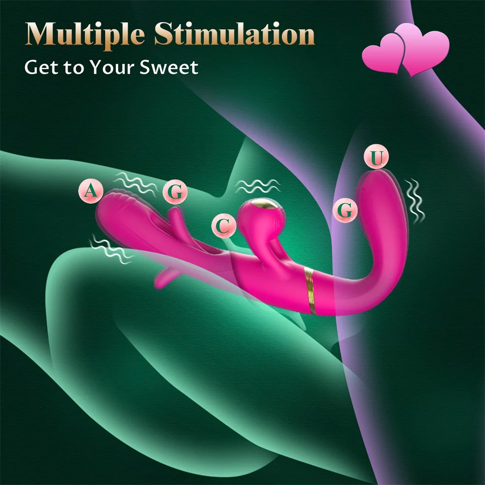 Lesbian G-spot Vibrator 10 Modes Flappig Wearable Clitoral Stimulator With Remote Control