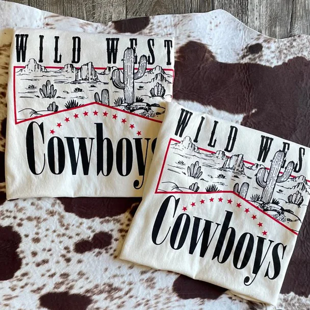 Wild West Cowboys Graphic Tee