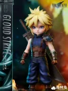 Chibi Ver. Cloud Strife - (FF7) Final Fantasy VII Statue - SenLinTu Studio