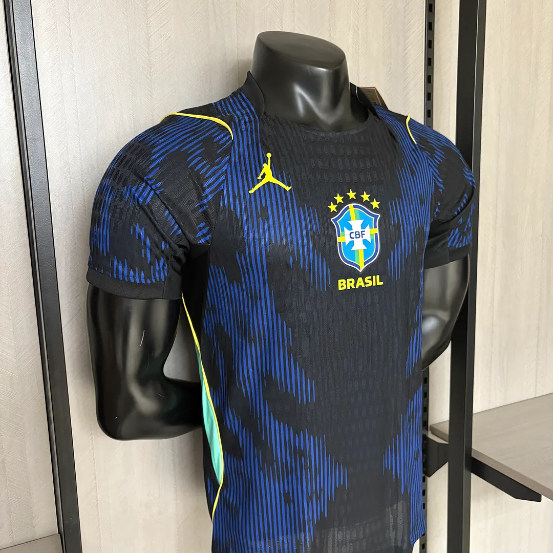 2026 Brazil Away Player Version Men's Football T-Shirt
