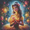 Diamond Painting -DIY Round Drill Belle(40x40cm)