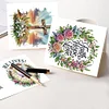 6Pcs Diamond Painting Jesus Religion Diamond Painting Greeting Card for Friends