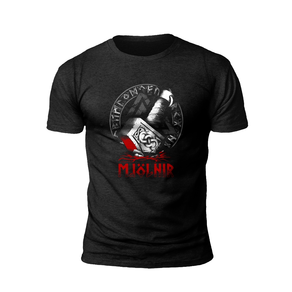 Mjölnir's Might: The Hammer of Thor T-shirt
