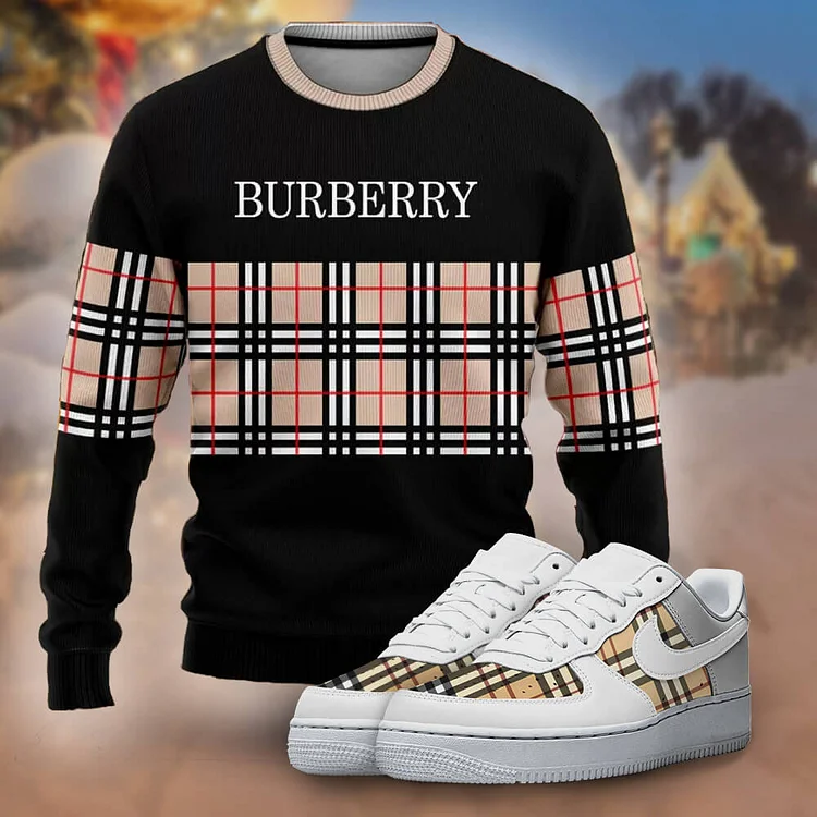Premium BBR Ugly Sweater Matching AF1 Sneaker Hot 2023 – ZWY+F8-TDP1010C77+TDP1023C06