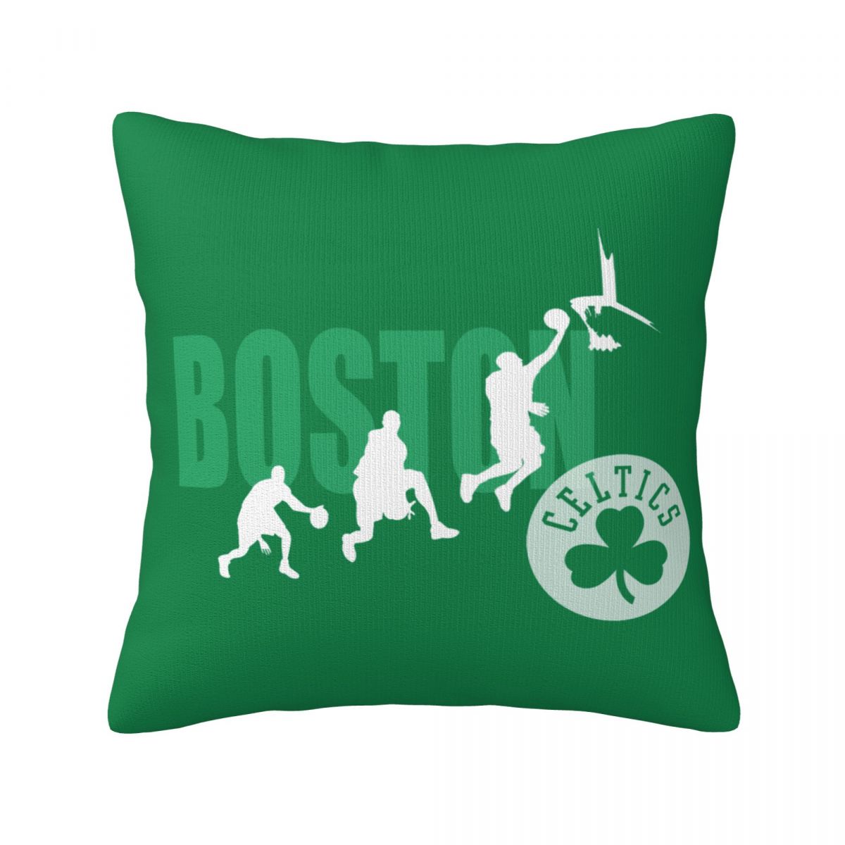 Boston Celtics Green Throw Pillows 18 x 18 inch
