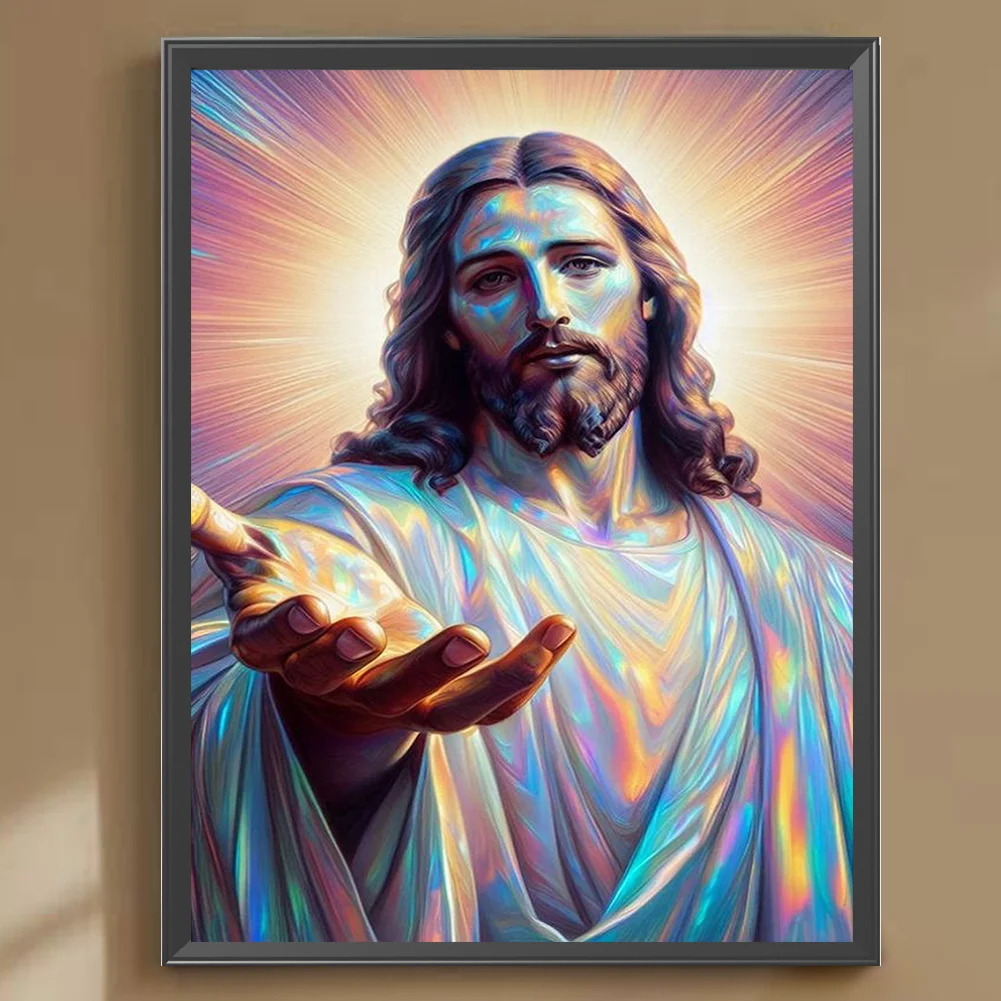 Diamond Painting - Full Round Drill - Jesus(Canvas|30*40cm)