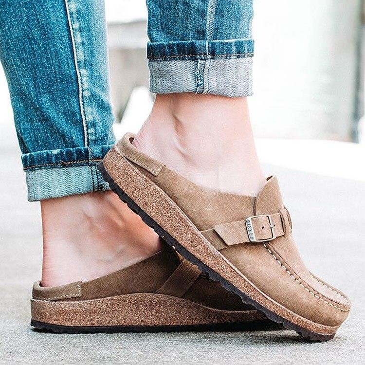 Women Shoes 2020 Summer Vulcanize Shoes Plus Size 43 Slip On Zapatillas Mujer Roma Roman Style Casual Shoes Female Footwear 1103