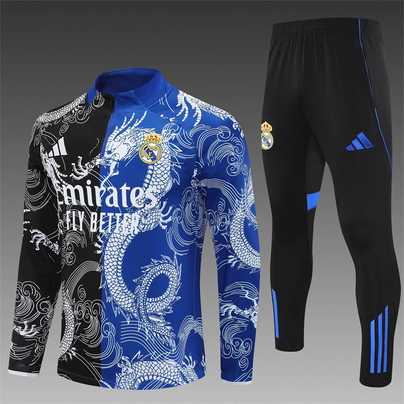 2025-2026 Real Madrid Training Suit Football Shirt 1:1 Thai Quality- Maxi Kit