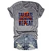 Tailgate Touchdown Repeat Denver Broncos Tee