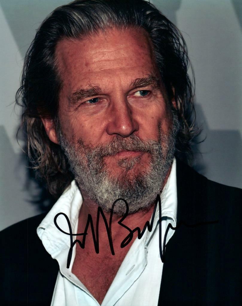 Jeff Bridges signed 8x10 Photo Poster painting Picture autographed with COA