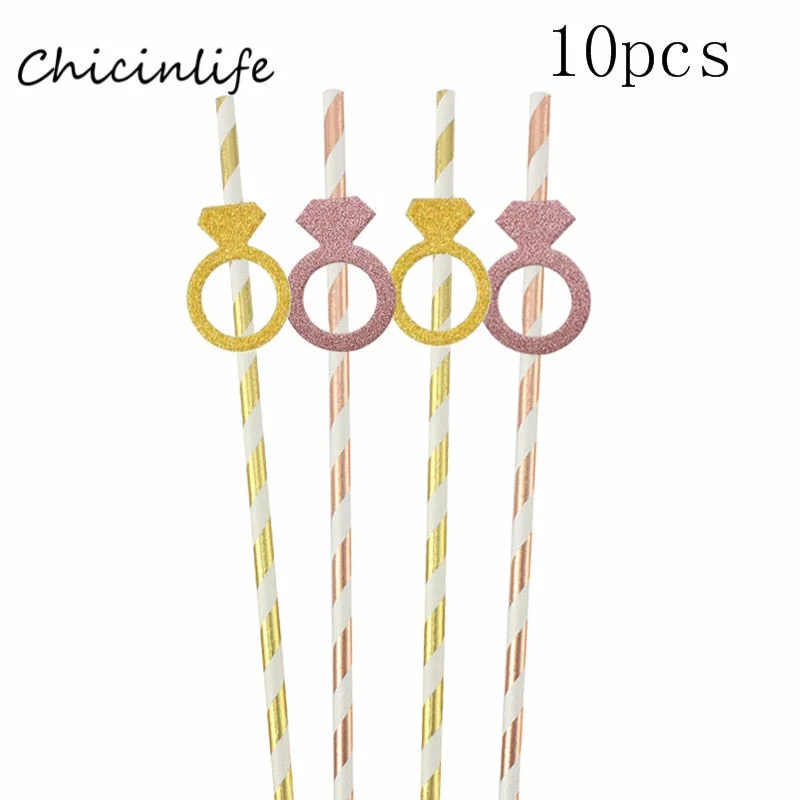 Chicinlife Rose gold Bride To Be Latex Balloons heart star balloon Bachelorette wedding party decoration