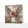(Pre-Framed)Butterfly-Special Shape Diamond Painting Kit(25x25cm)
