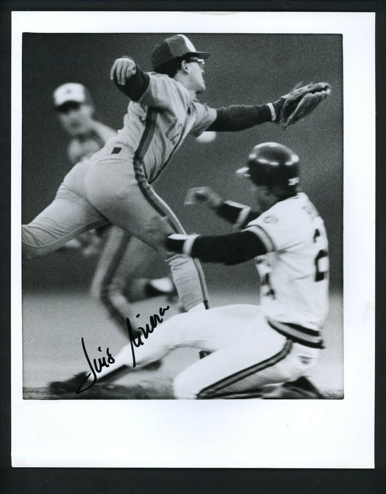 Luis Rivera Signed Autographed 8 X 10 Original Photo Poster painting Montreal Expos