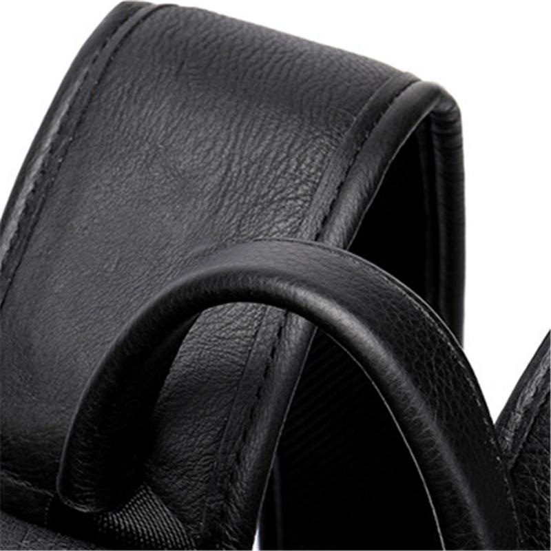 Men's Casual Large Capacity Leather Outdoor Climbing Bag Backpack Shoulder Bag