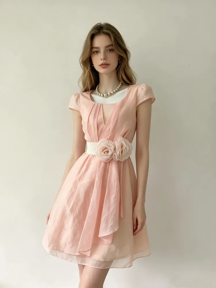Sweet pink dress