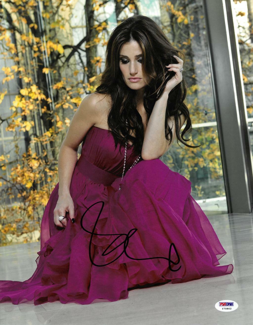 Idina Menzel Signed Authentic Autographed 11x14 Photo Poster painting PSA/DNA #Y70802