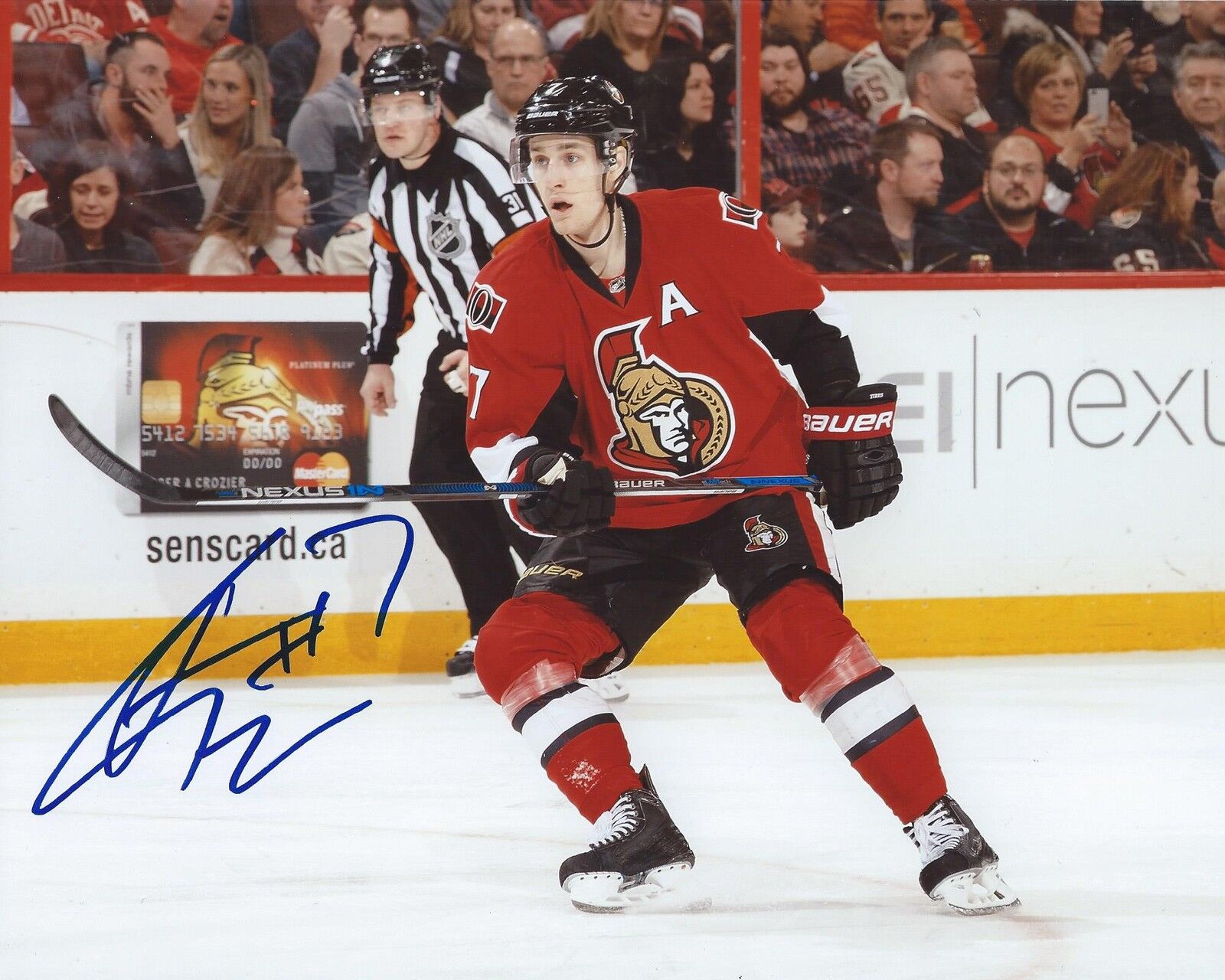 Kyle Turris Signed 8x10 Photo Poster painting Ottawa Senators Autographed COA C