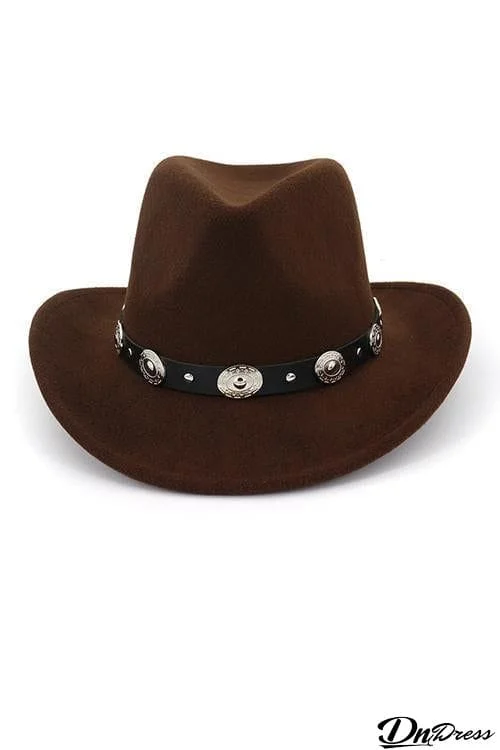 Woolen Western Hat