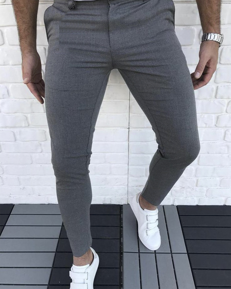 Men's simple casual pants