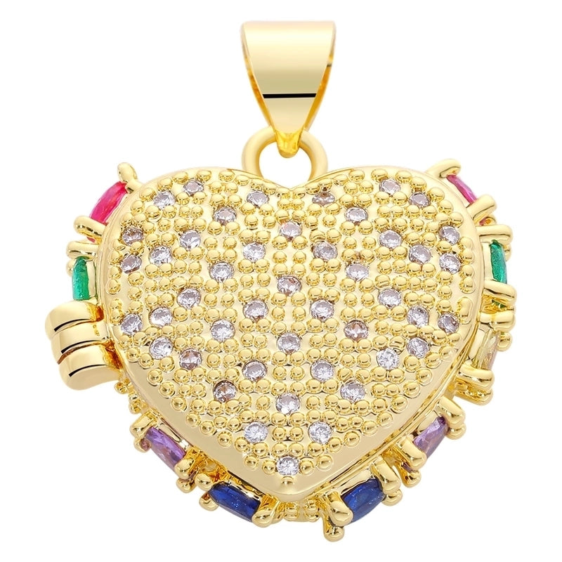 1 Piece 18 * 24mm Alloy Copper Pearl Zircon Tortoise Wings Butterfly Pendant